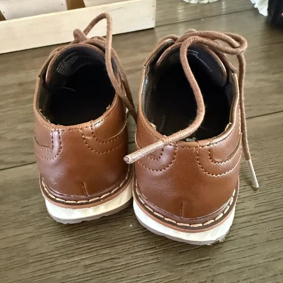 Stafford Lil Cooper Toddler Boys Cap Closed Toe Oxford Shoes size 7 - Picture 5 of 6